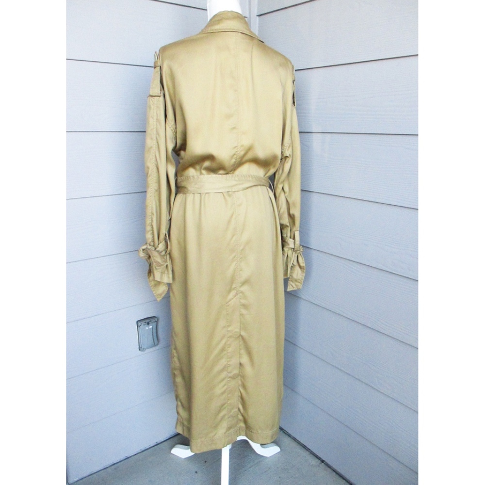 Free People Tied Up Trench XS BNWOT Camel - Picture 7 of 8